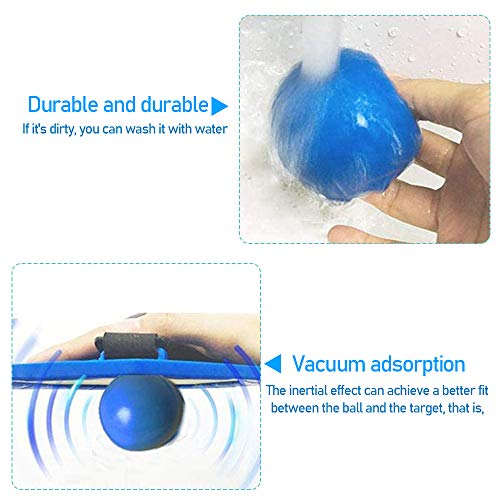 WXLAA 3Pcs Sticky Balls for Ceiling Wall Stress Relief Dodgeball G...