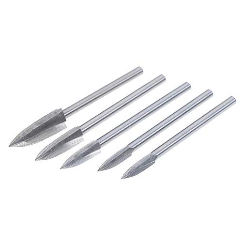 Wood Carving and Engraving Drill Bit Set,for DIY, Metal Polishing,...