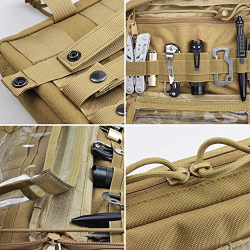 WYNEX Tactical Admin Molle Pouch, Medical EDC EMT Utility Bag Shel...
