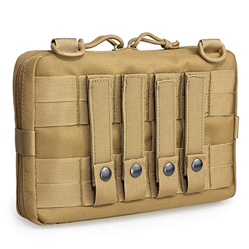 WYNEX Tactical Admin Molle Pouch, Medical EDC EMT Utility Bag Shel...