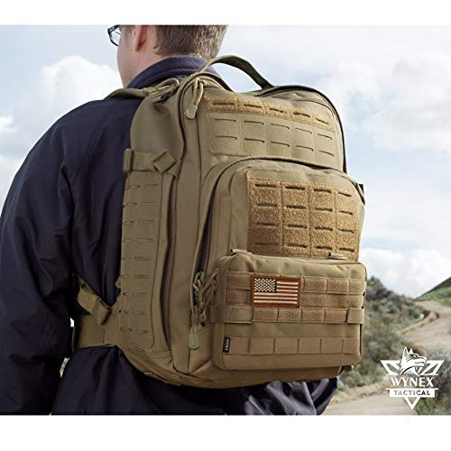 WYNEX Tactical Admin Molle Pouch, Medical EDC EMT Utility Bag Shel...