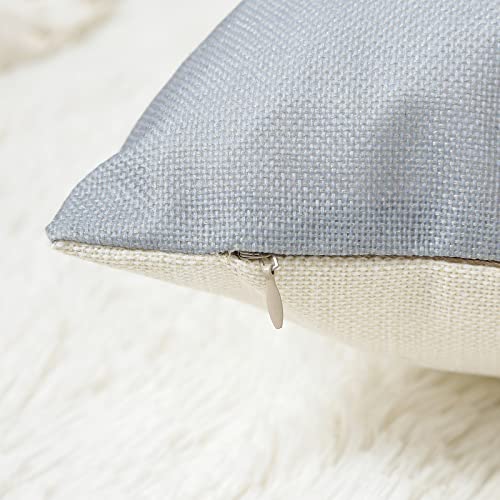 wyooxoo Throw Pillow Covers 18x18 Set of 4 Farmhouse Pillow Covers...