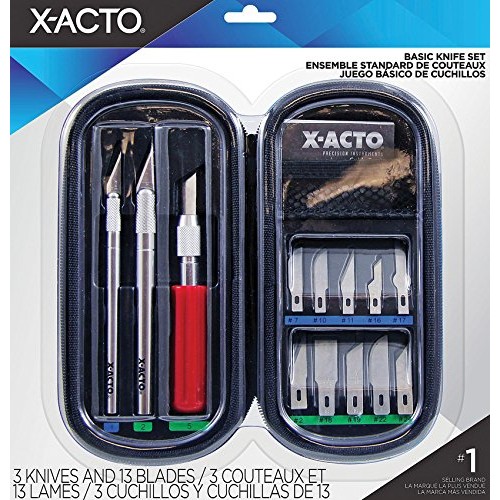 X-ACTO Compression Basic Knife Set, Great for Arts and Crafts, inc...