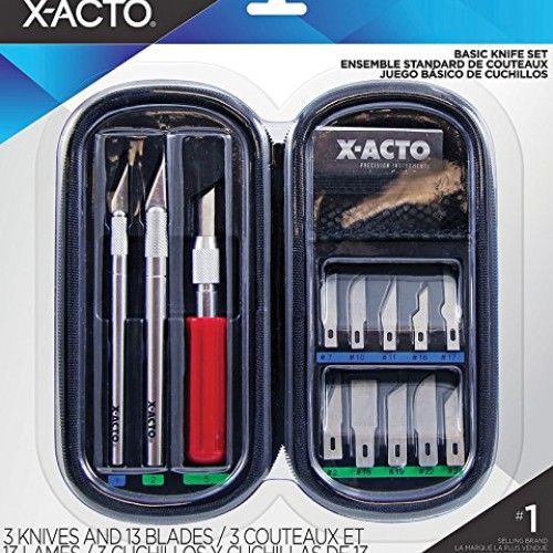 X-ACTO Compression Basic Knife Set, Great for Arts and Crafts, inc...