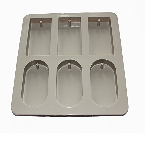 X-Haibei Round Rectangle Aromatherapy Wax Candle Plaster Epoxy Soa...