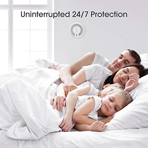 X-Sense 2-in-1 Smoke and Carbon Monoxide Alarm Not Hardwired, 10...