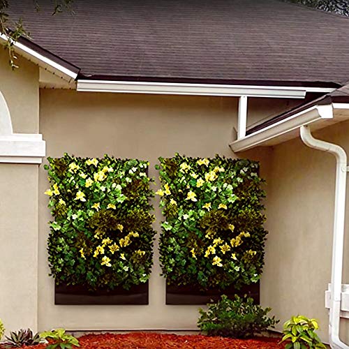 X XBEN Vertical Wall Hanging Planters, 7 Pockets Indoor Outdoor La...