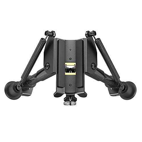 XAegis Carbon Fiber 6- 9 Rifle Bipod with M-lok Adapter for Hunt...