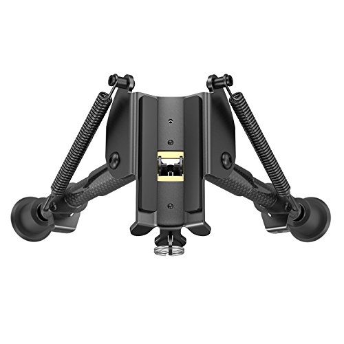 XAegis Carbon Fiber 6- 9 Rifle Bipod with Picatinny Adapter, Car...
