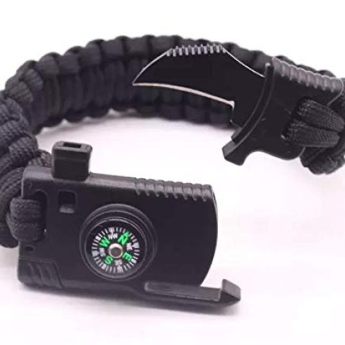 XAVIER Tactical Fishing Multitool Pen with Survival Paracord Brace...