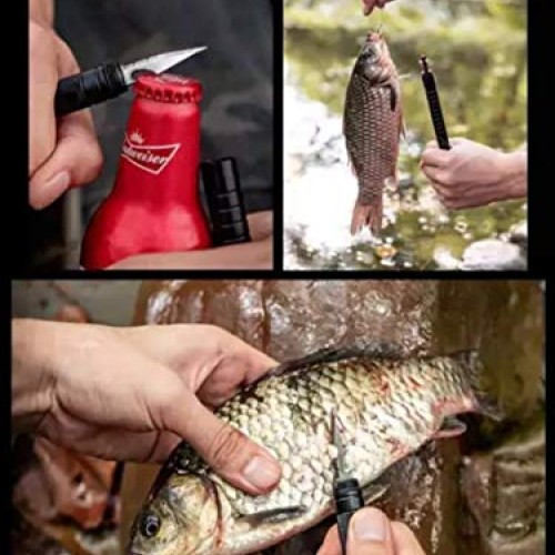 XAVIER Tactical Fishing Multitool Pen with Survival Paracord Brace...