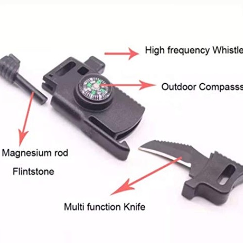 XAVIER Tactical Fishing Multitool Pen with Survival Paracord Brace...