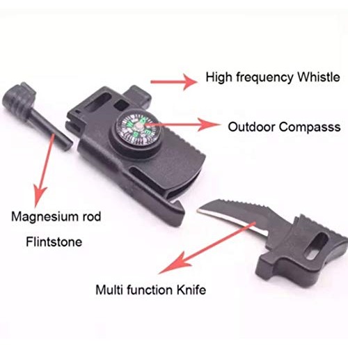 XAVIER Tactical Fishing Multitool Pen with Survival Paracord Brace...