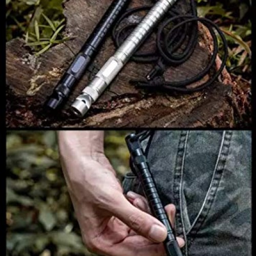 XAVIER Tactical Fishing Multitool Pen with Survival Paracord Brace...
