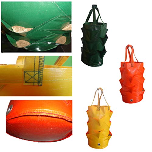 XBKPLO Garden Planting Bag Grow Felt Fabric Planter Bag Gardens Ha...
