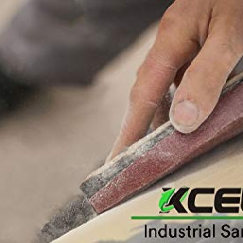 XCEL Power-Block Black Scruff Pad Sanding Block, Pack of 2, Size 1...