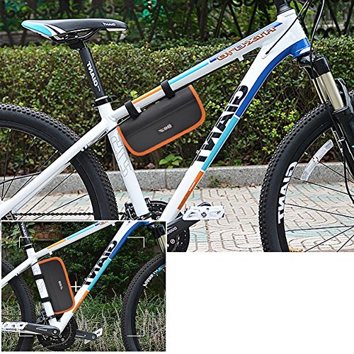 Bicycle Repair Bag & Bicycle Tire Pump, Home Bike Tool Portable Pa...