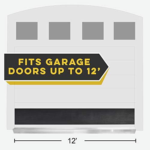 Xcluder - 162972 X2 Rodent Proof Garage Door Seal Kit; 8 Ft. x 2.0...