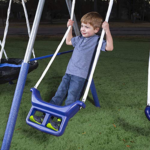 XDP Recreation Fun Forever Swing Set, Gray