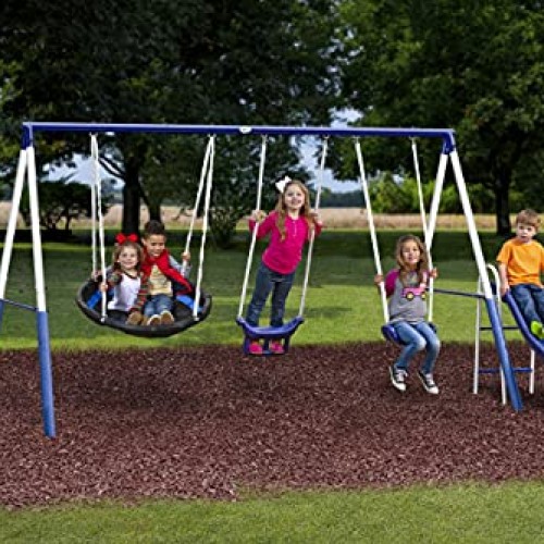 XDP Recreation Swingin More Fun - Outdoor Backyard Playground Kid...