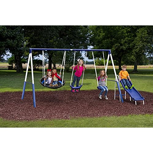 XDP Recreation Swingin More Fun - Outdoor Backyard Playground Kid...