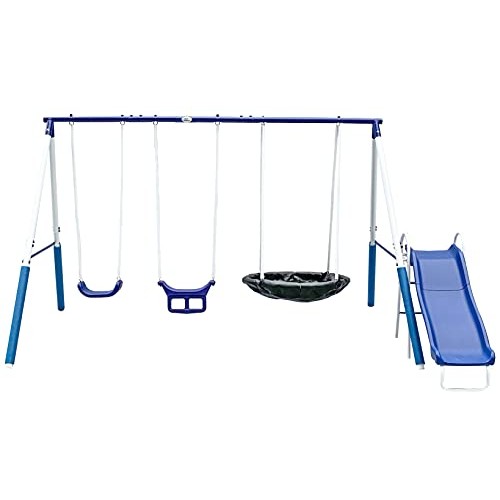 XDP Recreation Swingin More Fun - Outdoor Backyard Playground Kid...