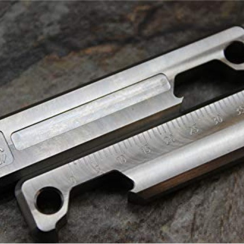EDC Multi Tool Outdoor Camping Key Chain Tool EDC Gear Mini Ruler ...
