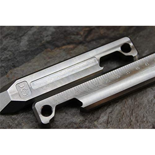EDC Multi Tool Outdoor Camping Key Chain Tool EDC Gear Mini Ruler ...