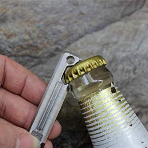 EDC Multi Tool Outdoor Camping Key Chain Tool EDC Gear Mini Ruler ...