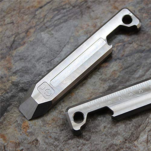 EDC Multi Tool Outdoor Camping Key Chain Tool EDC Gear Mini Ruler ...