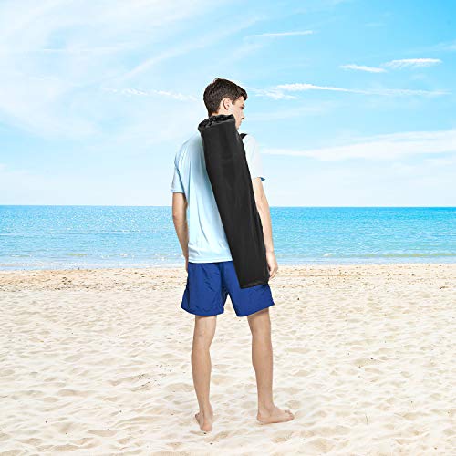 Outdoor Lumbar Support Camping Chair Padded Lawn Chair Folding Chair