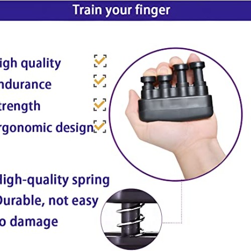 Hand Grip Strength Trainer 5 Pack Hand Grip Strengthener Forearm W...