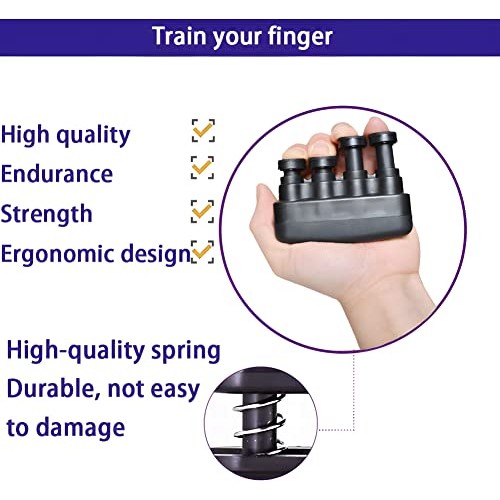 Hand Grip Strength Trainer 5 Pack Hand Grip Strengthener Forearm W...