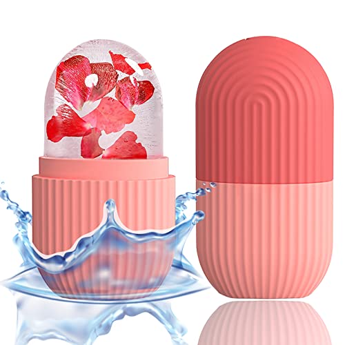 XHJRI Ice Face Roller Massager,Ice Cube Roller for Face, Eyes and ...