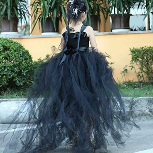 Black Tulle Roll Spool 6 Inch x 100 Yards for Tulle Decoration
