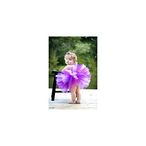XiangGuanQianYing Lavender Tulle Spool 6 Inch x 100 Yards for Tull...