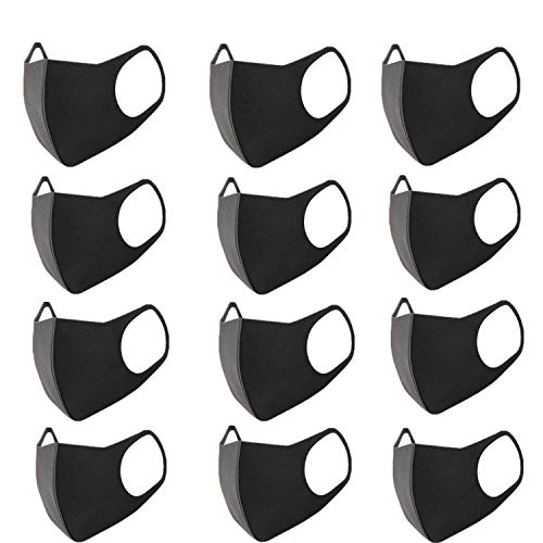 Sponge Face Covering Washable Reusable Fashion Sponge Face Masks M...