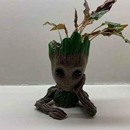 Baby Groot Planter Tree Man Pens Flower Pot Plant Guardians of The...