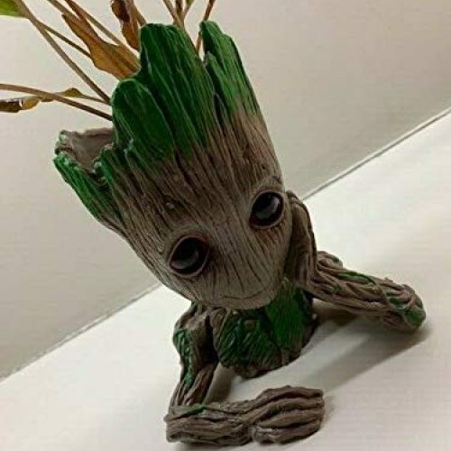 Baby Groot Planter Tree Man Pens Flower Pot Plant Guardians of The...