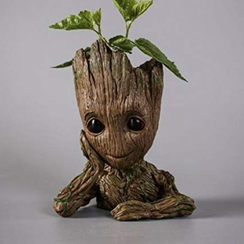 Baby Groot Planter Tree Man Pens Flower Pot Plant Guardians of The...