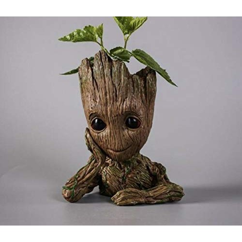 Baby Groot Planter Tree Man Pens Flower Pot Plant Guardians of The...