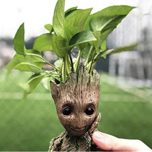 Baby Groot Planter Tree Man Pens Flower Pot Plant Guardians of The...