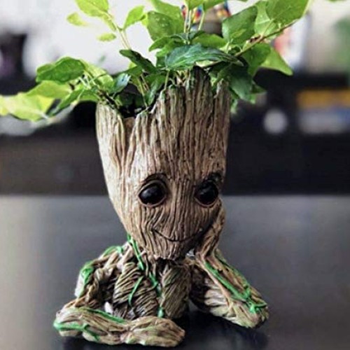 Baby Groot Planter Tree Man Pens Flower Pot Plant Guardians of The...