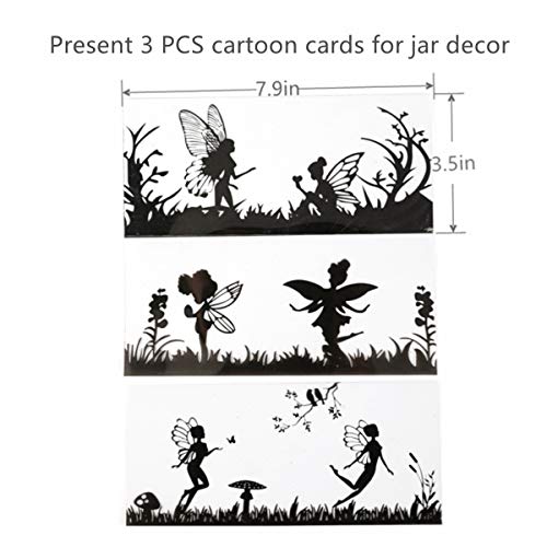 Solar Mason Jar Lights - Solar String Mason Lid Fairy Star Firefly...