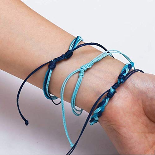 28 PCS 1mm Assorted Color Waxed Polyester Twine Cord Macrame Brace...