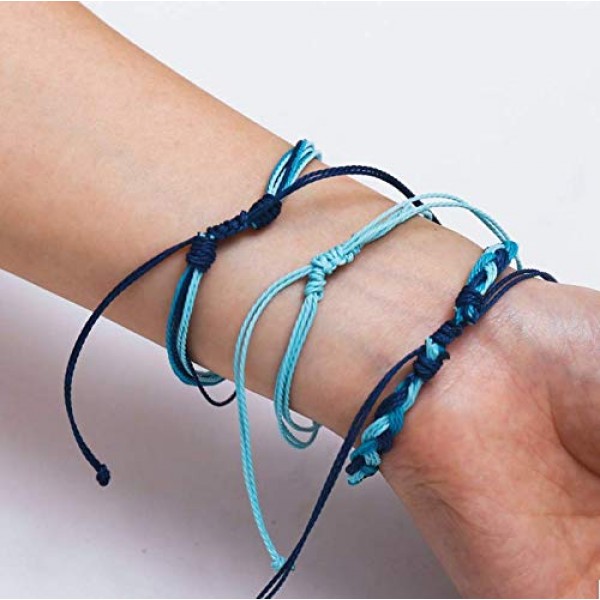28 PCS 1mm Assorted Color Waxed Polyester Twine Cord Macrame Brace...