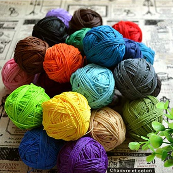 28 PCS 1mm Assorted Color Waxed Polyester Twine Cord Macrame Brace...