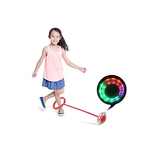 Xiton Kids Ankle Skip Ball Flash Jump Ring Swing Ball Toys for Out...
