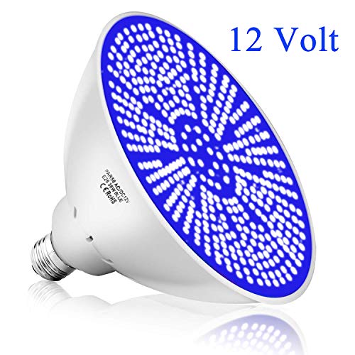 XIUBE 12V 36W LED Pool Bulb Ocean Blue Light, 4200lm 6500K Endless...