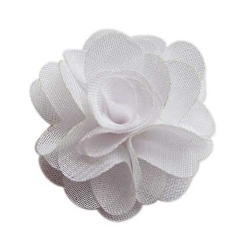 XiXiboutique 20pcs Chiffon Flower 2 Fabric Flower Hair Flower Emb...